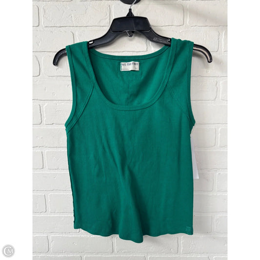 Top Sleeveless Basic By We The Free In Green, Size: Xl