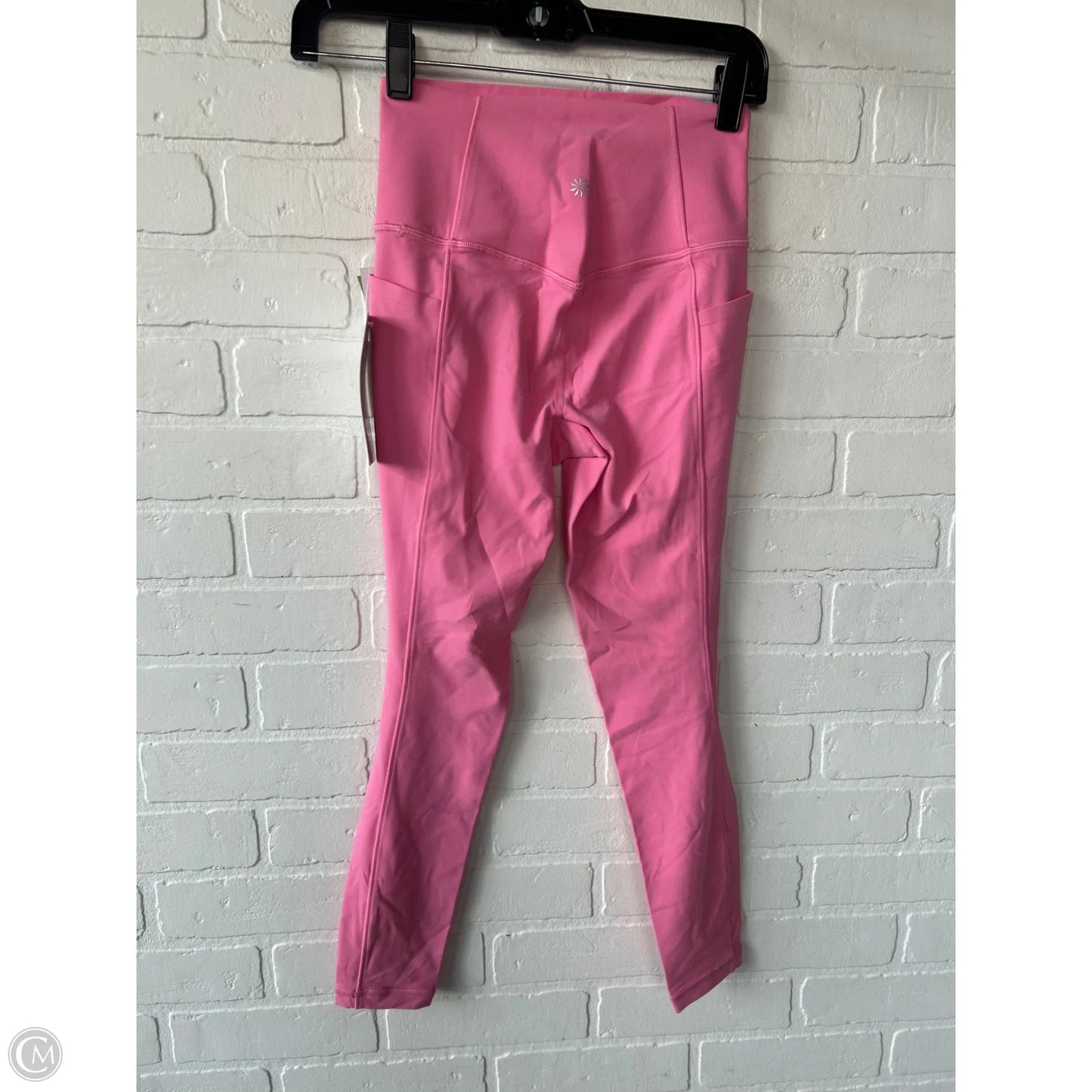 Athletic Leggings By Athleta In Pink, Size: 0