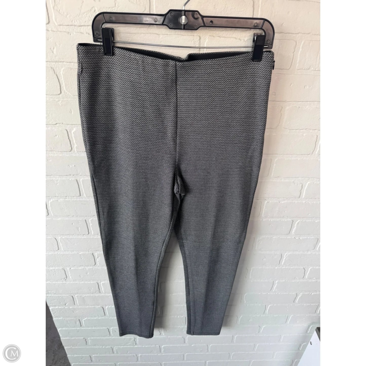 Pants Dress By Ann Taylor In Black & Grey, Size: 12