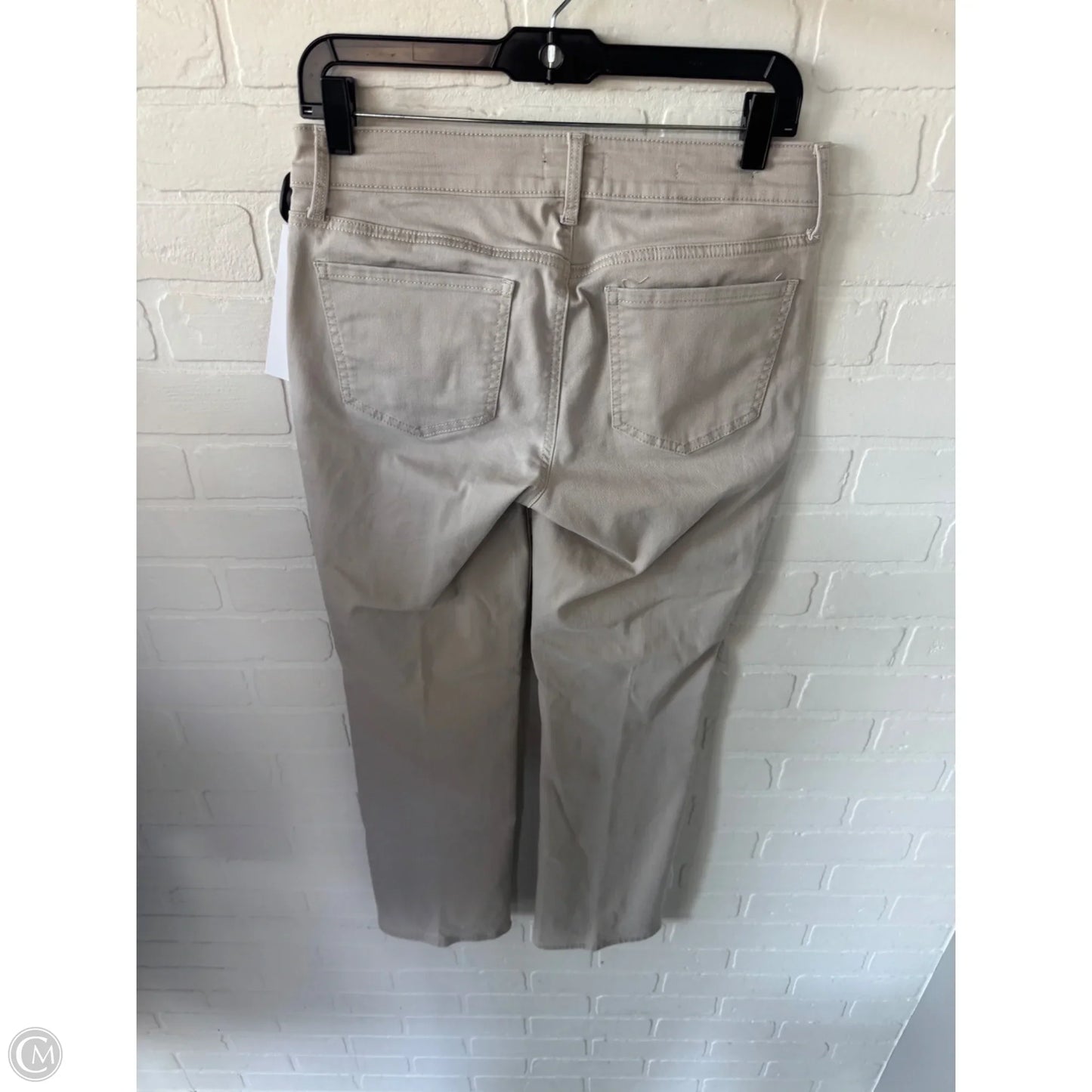 Jeans Straight By Not Your Daughters Jeans In Tan Denim, Size: 6p