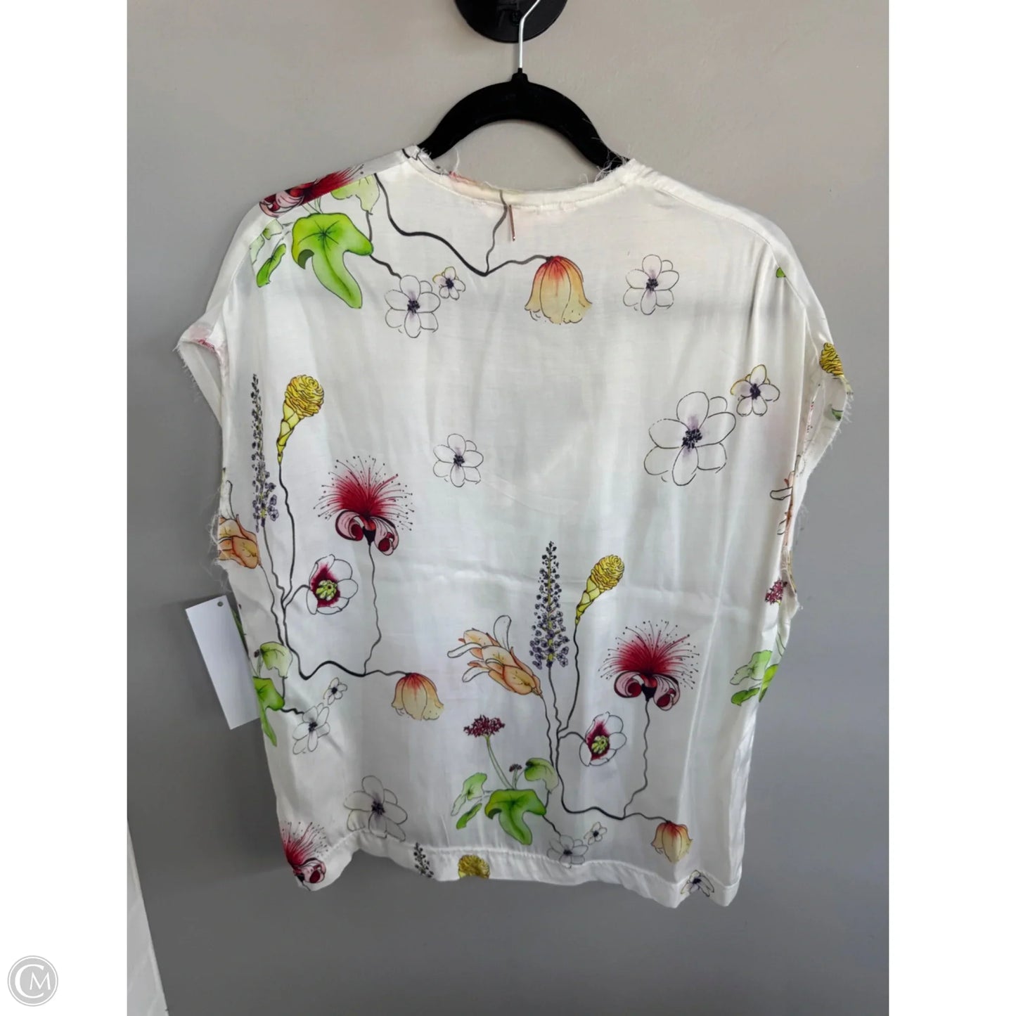 Top Sleeveless By Cma In Floral Print, Size: Xs