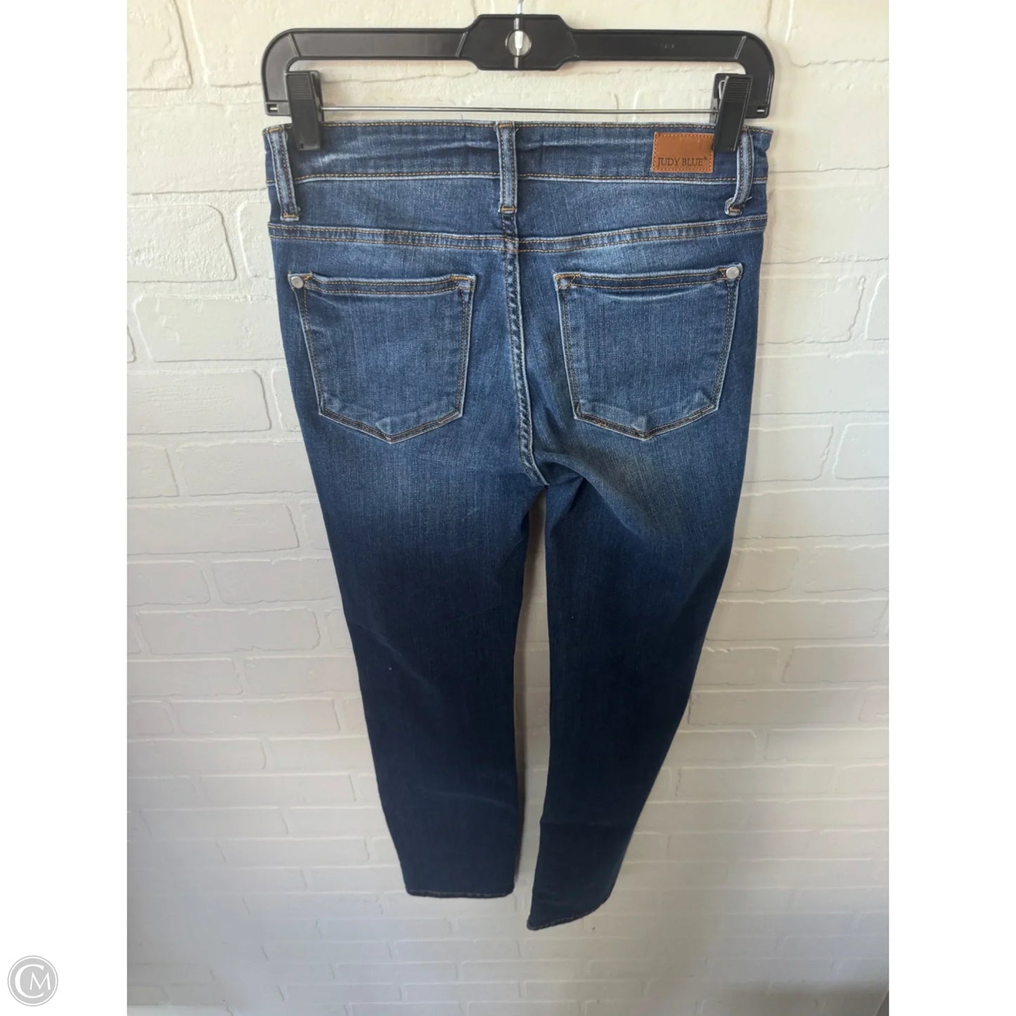 Jeans Straight By Judy Blue In Blue Denim, Size: 2