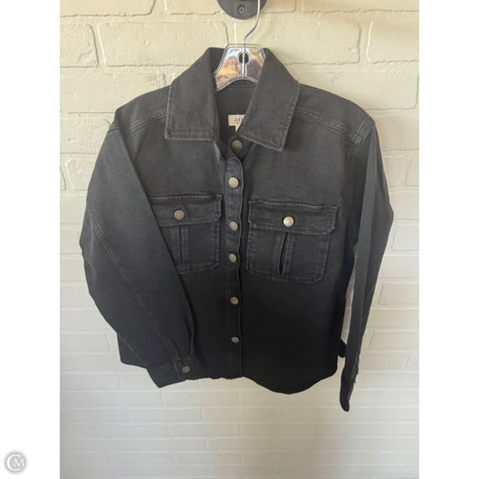 Jacket Denim By Ana In Black Denim, Size: Xs