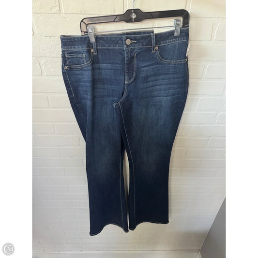 Jeans Boot Cut By Maurices In Blue Denim, Size: 12l