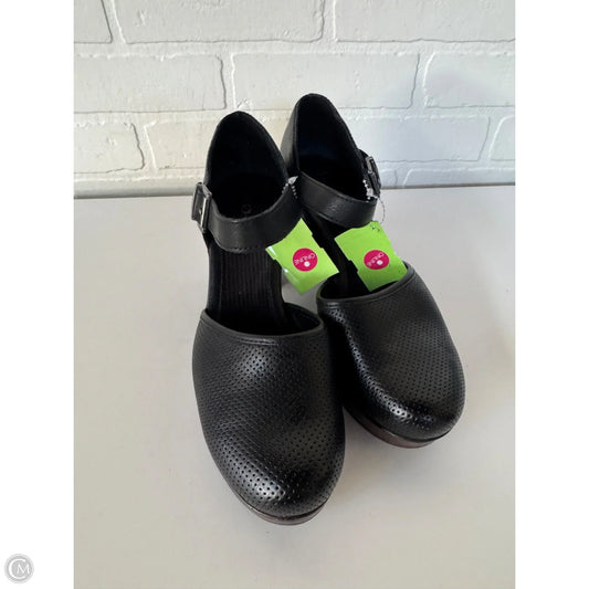 Shoes Heels Block By Boc In Black & Brown, Size: 9