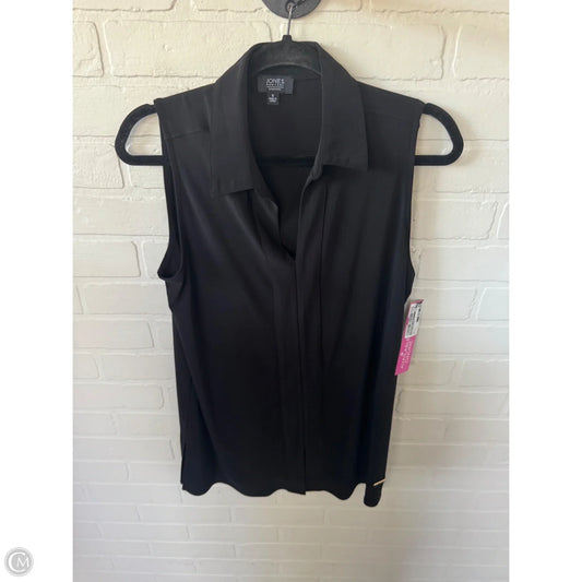 Top Sleeveless By Jones New York In Black, Size: S