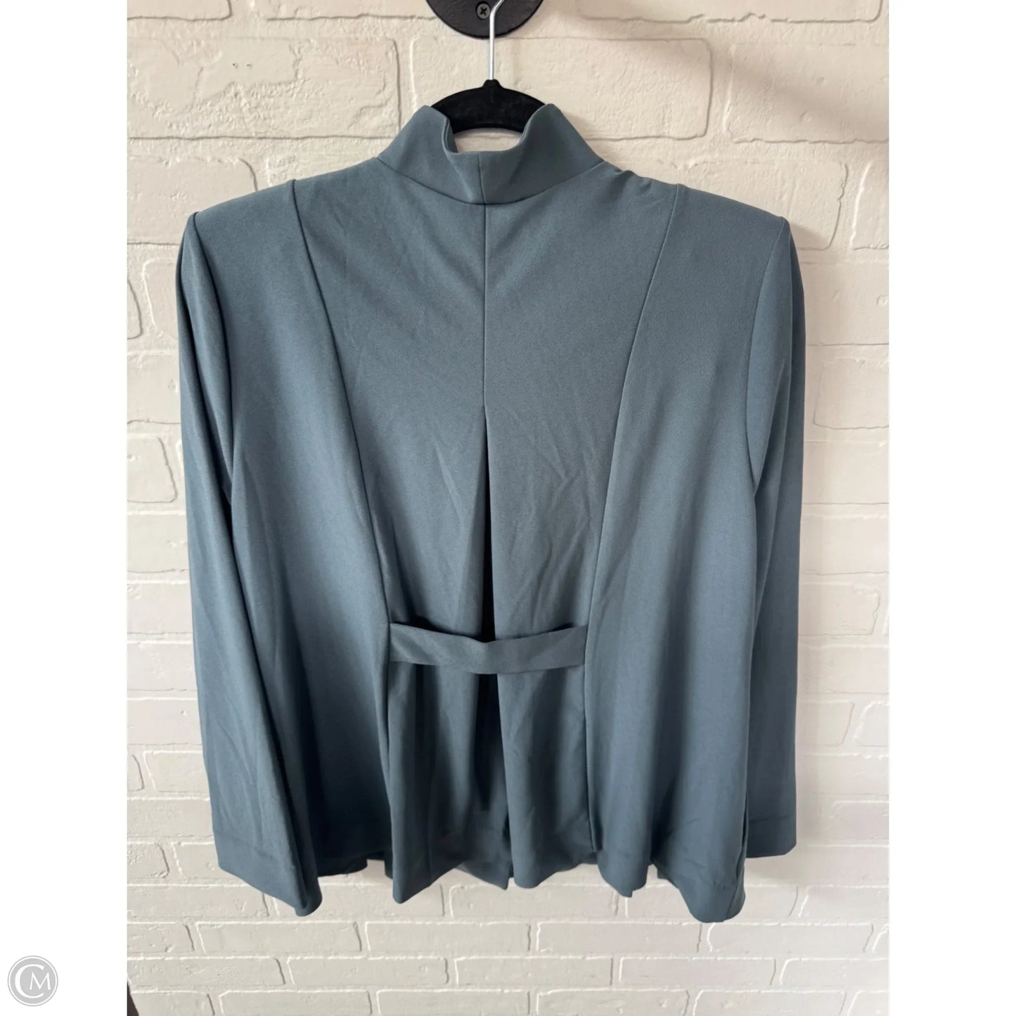 Blazer By Clothes Mentor In Grey, Size: L