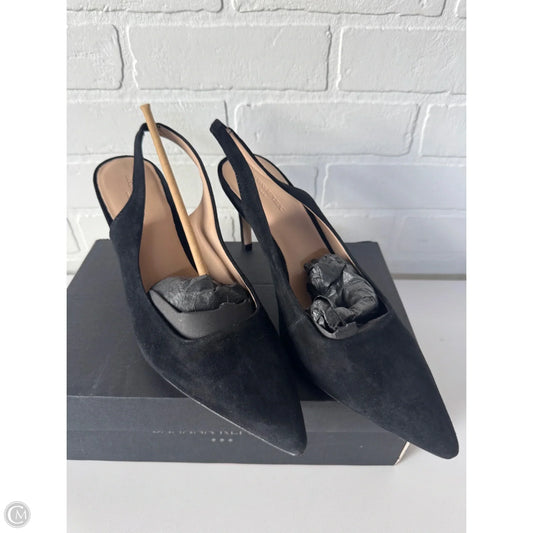 Shoes Heels Kitten By Banana Republic In Black, Size: 9