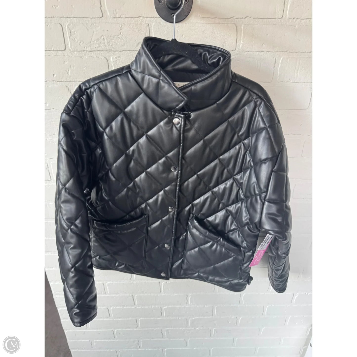 Jacket Puffer & Quilted By Z Supply In Black, Size: M