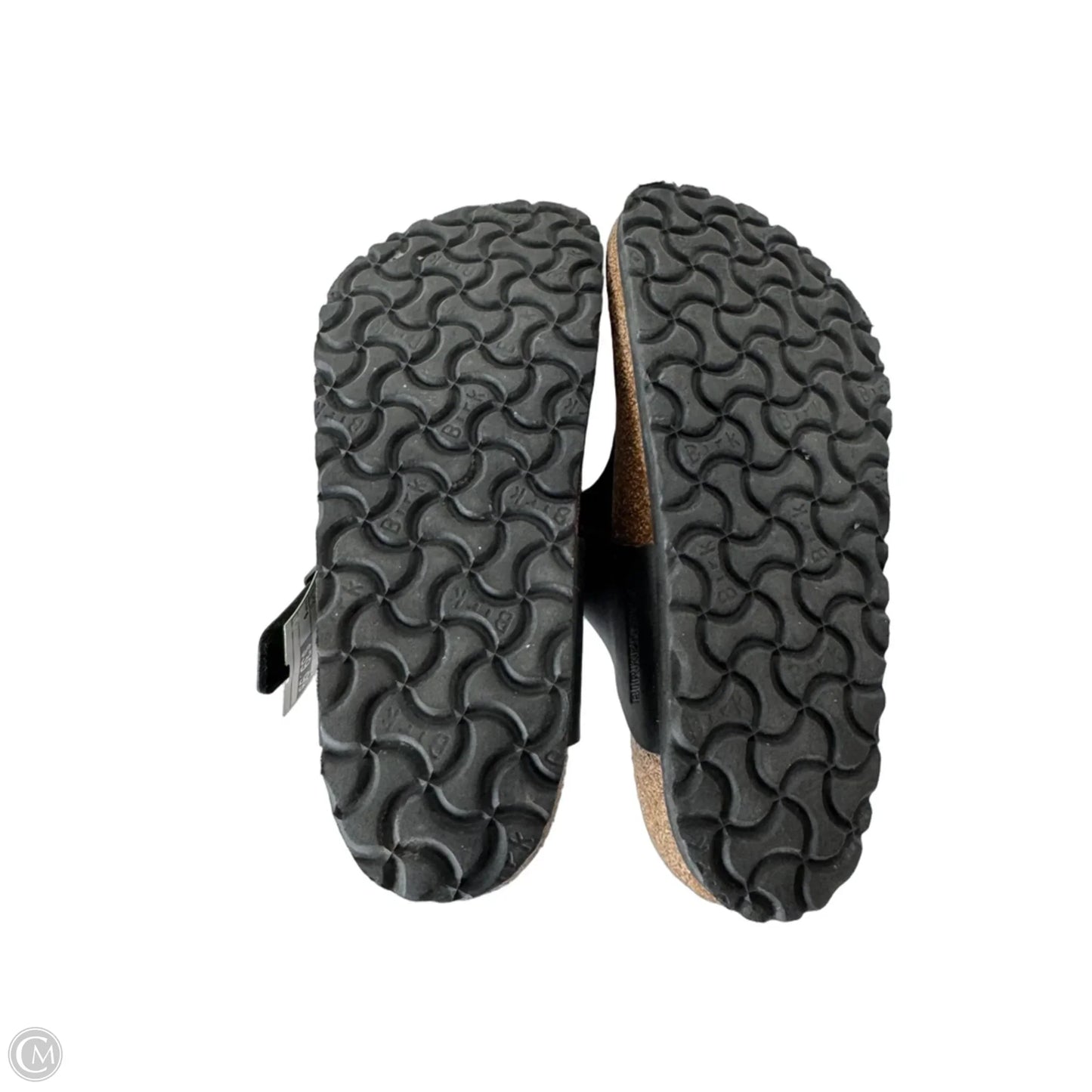 Sandals Flats By Birkenstock In Black, Size: 6