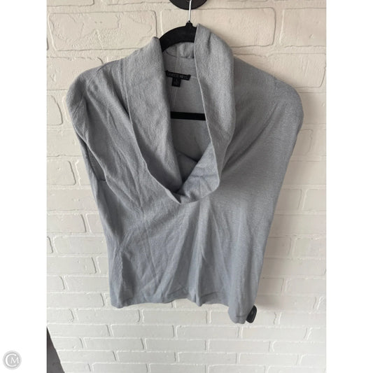 Sweater Designer By Lafayette 148 In Silver, Size: L