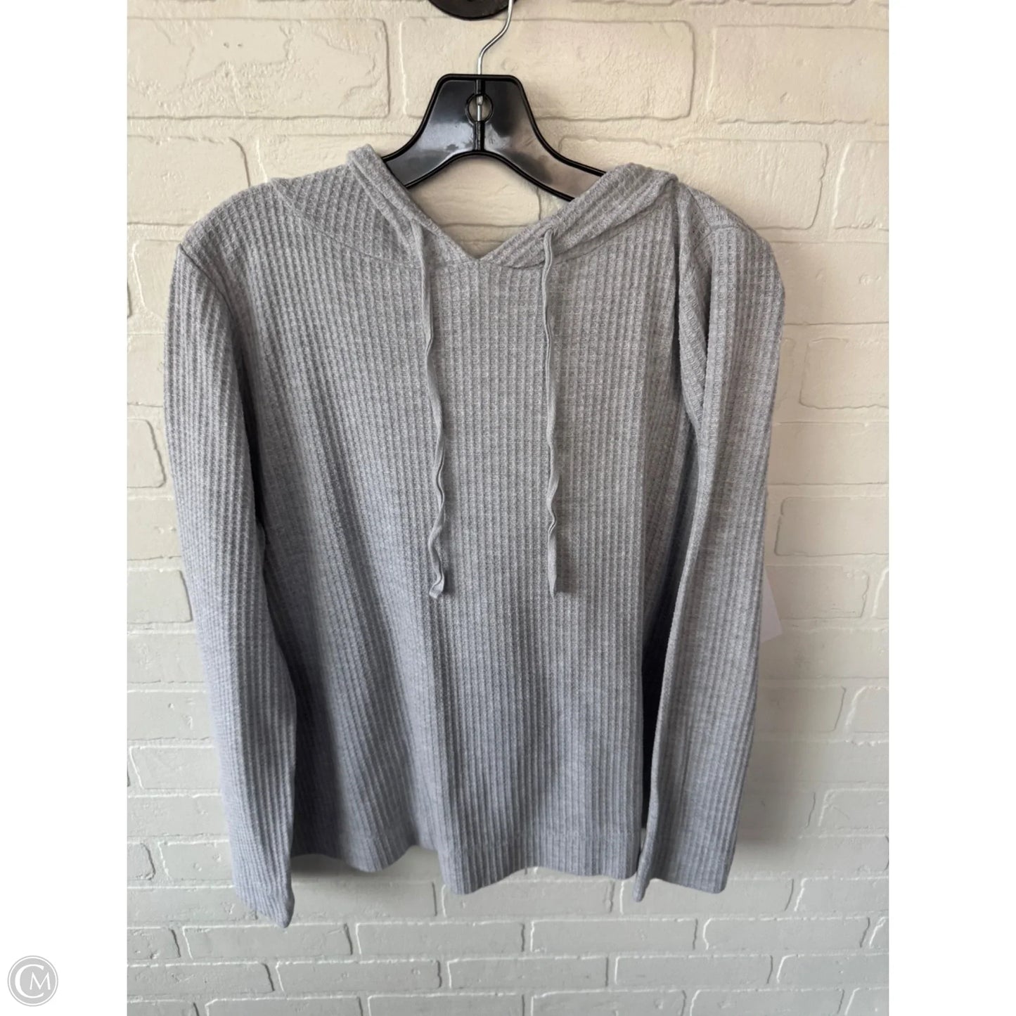 Top Long Sleeve By Loft In Grey, Size: L