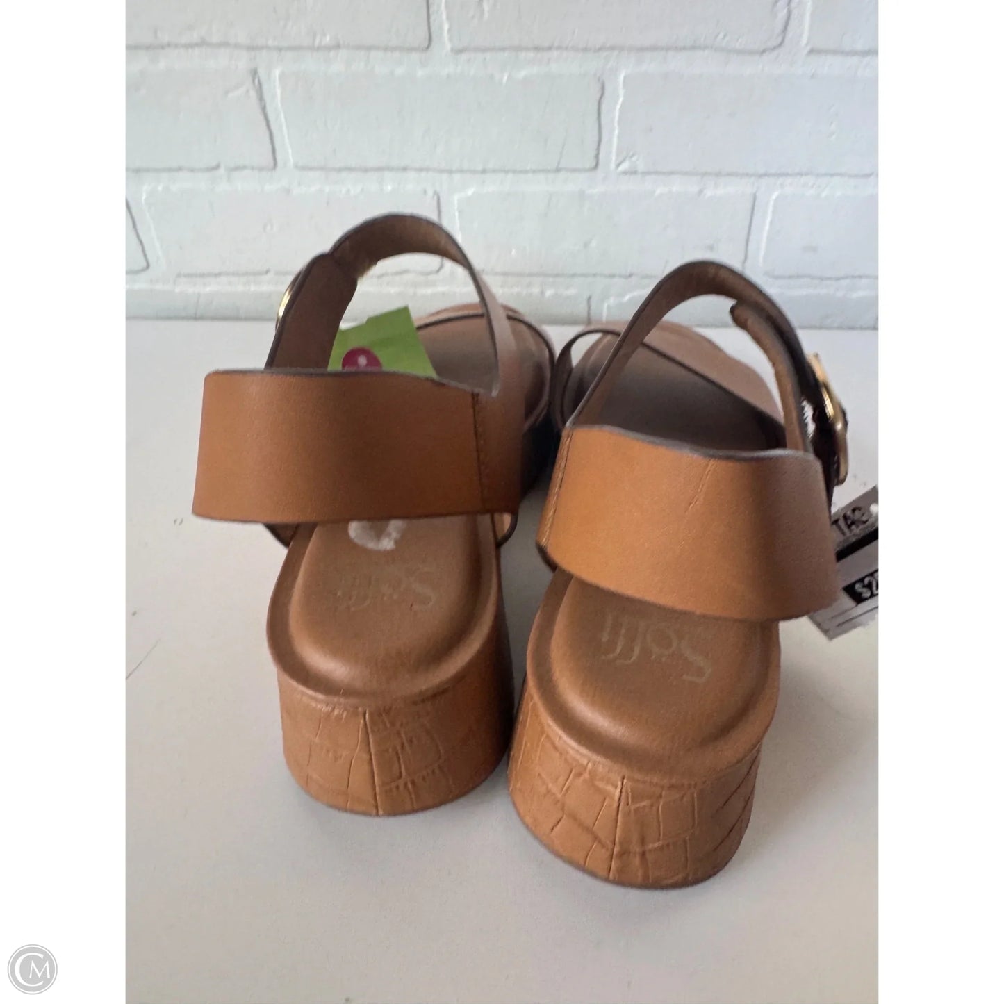 Sandals Flats By Sofft In Brown, Size: 11