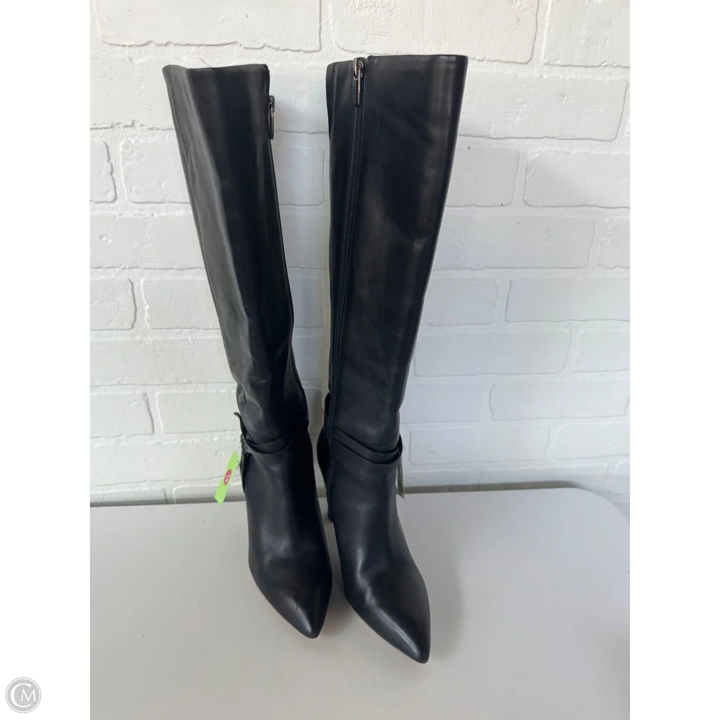 Boots Knee Heels By Vince Camuto In Black, Size: 7.5