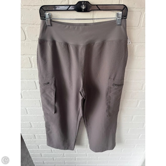 Athletic Capris By Sage In Grey, Size: 8
