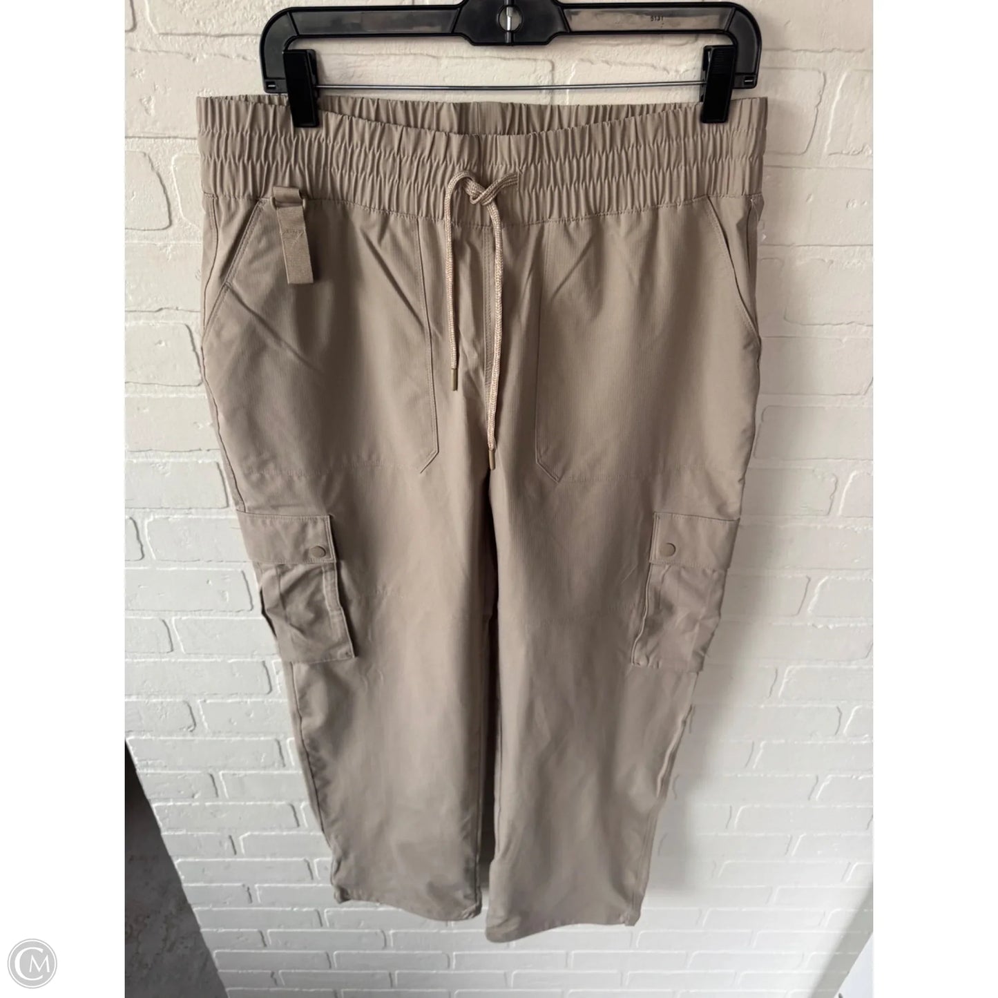 Athletic Pants By Kyodan In Tan, Size: 12