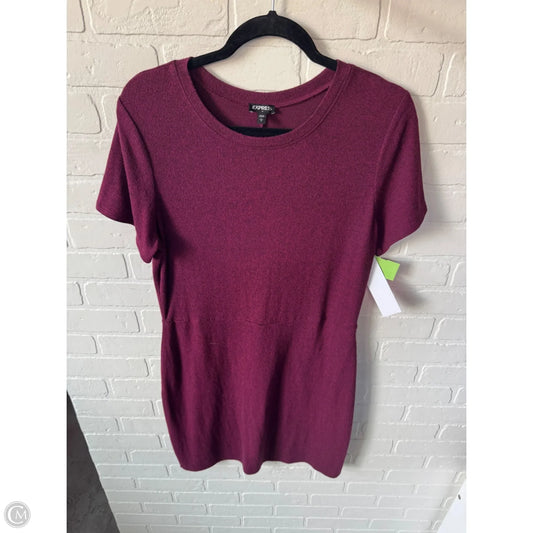 Dress Casual Short By Express In Purple, Size: L