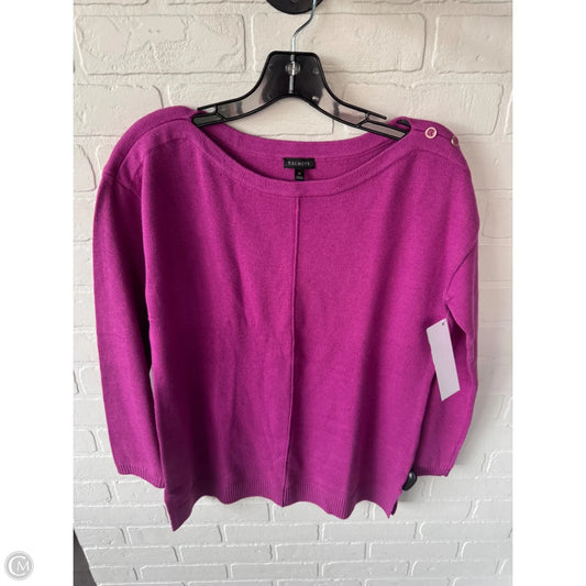 Sweater By Talbots In Purple, Size: M
