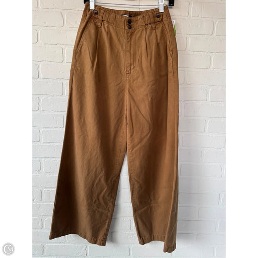Pants Wide Leg By Madewell In Brown, Size: 0