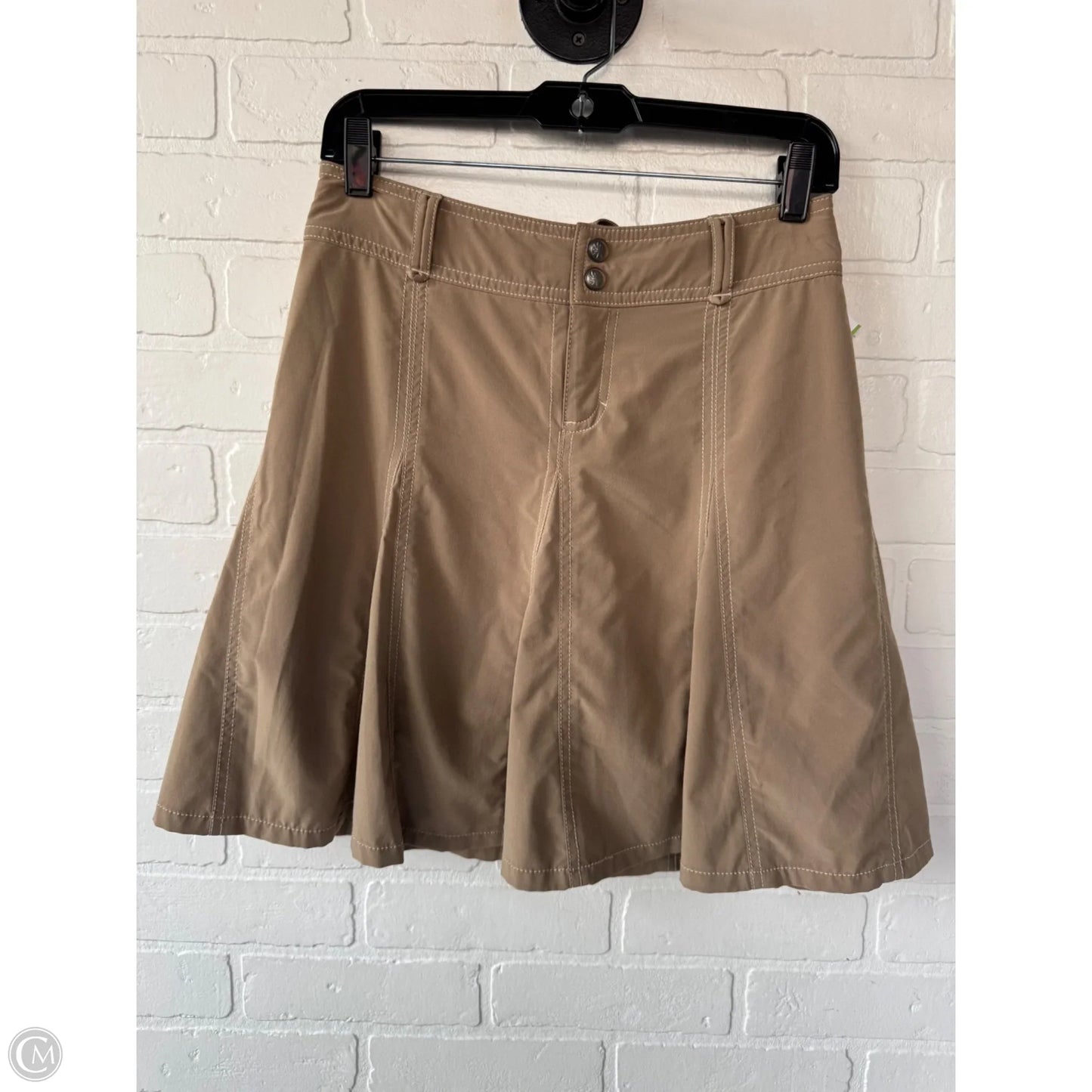 Athletic Skort By Athleta In Brown, Size: 0