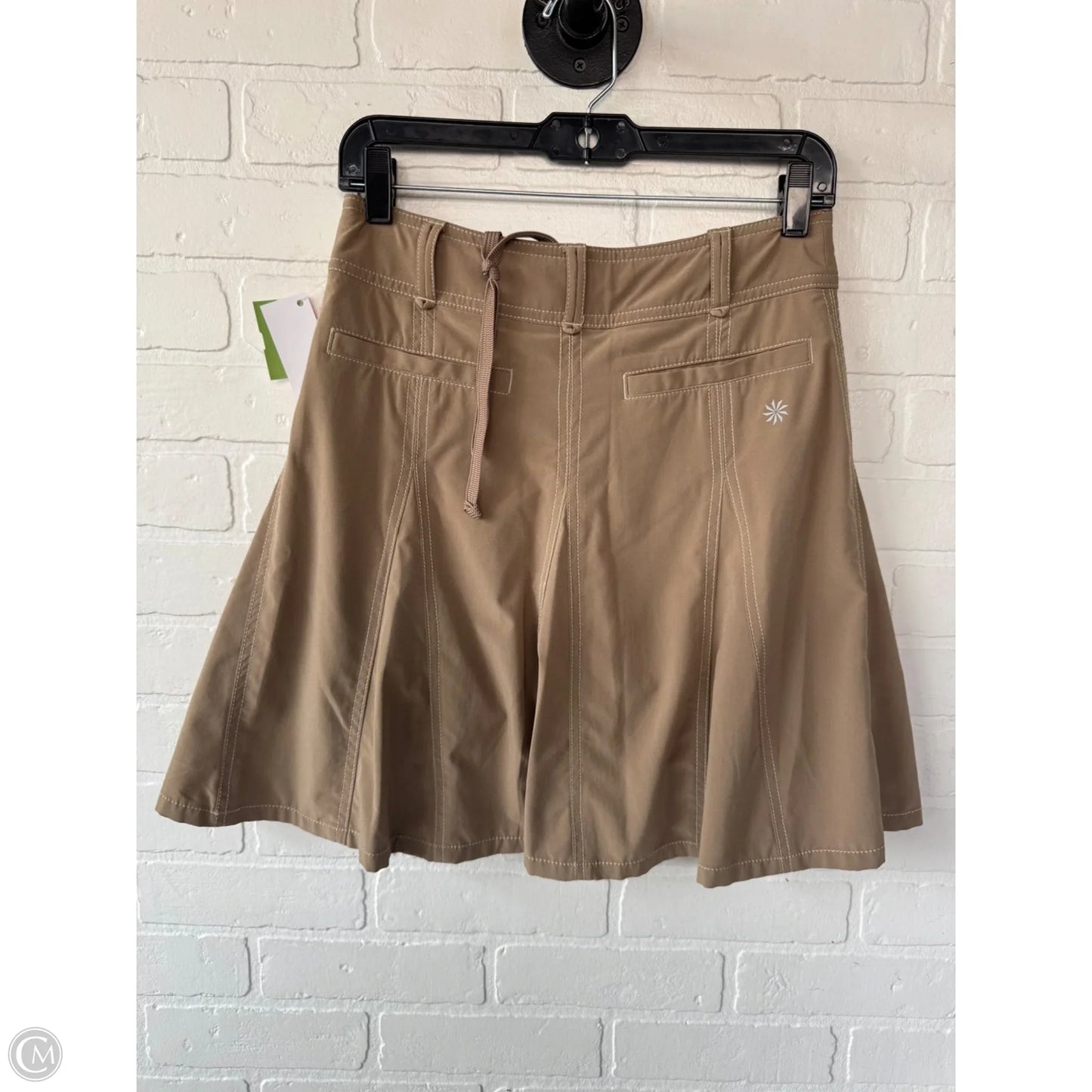 Athletic Skort By Athleta In Brown, Size: 0