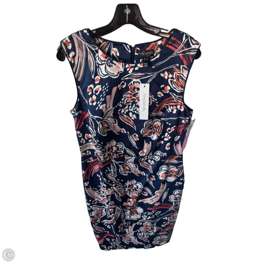 Dress Work By Long Tall Sally In Blue & Orange, Size: M