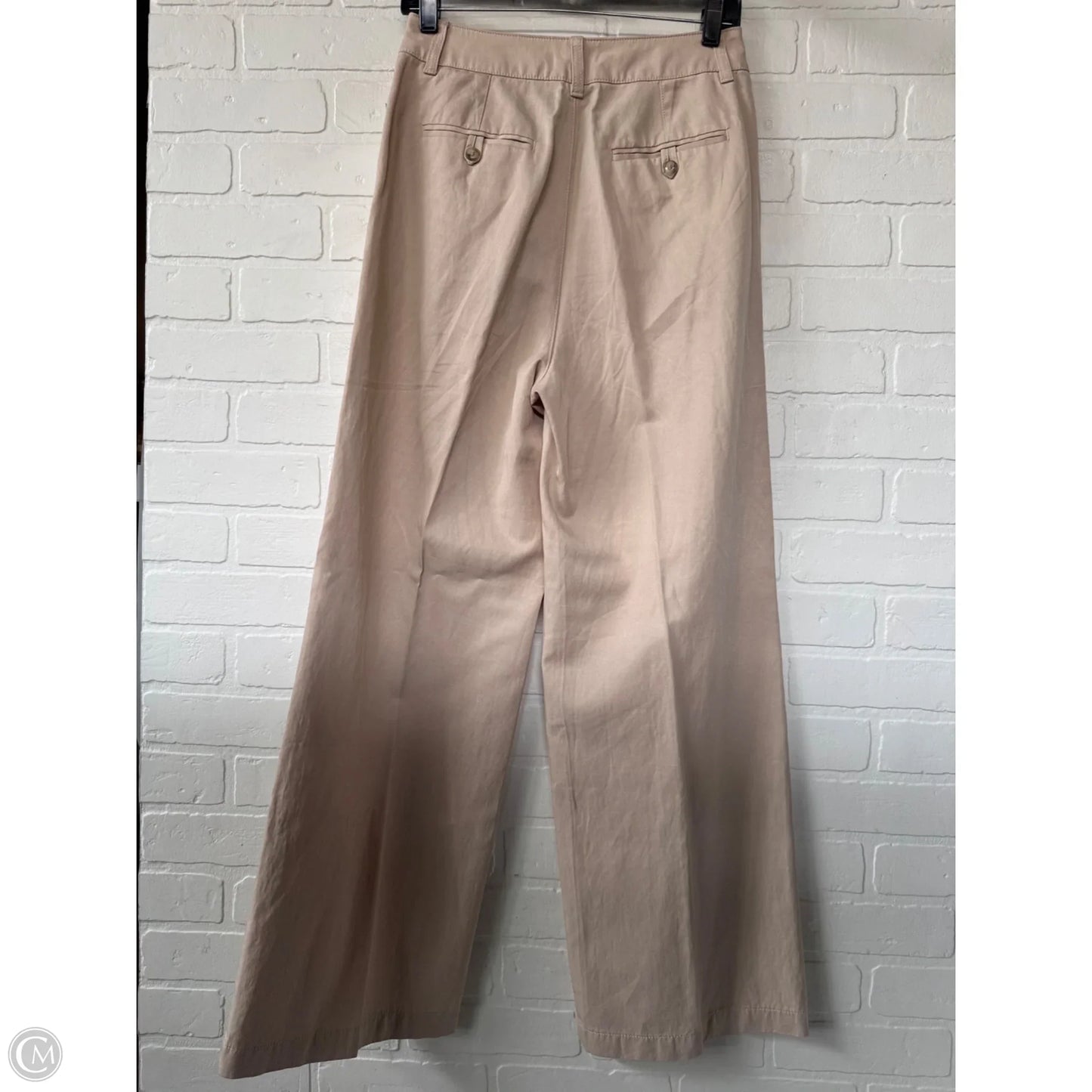 Pants Wide Leg By Madewell In Tan, Size: 0