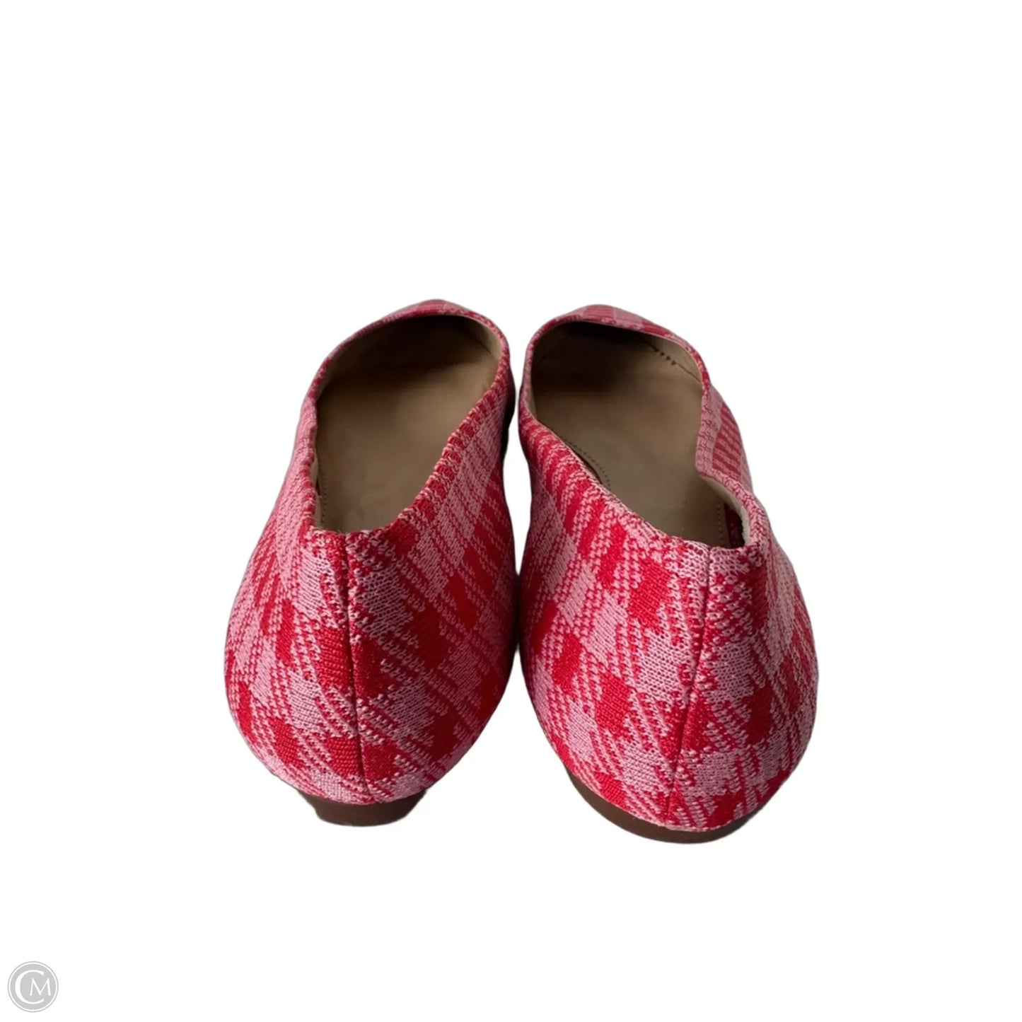 Shoes Flats By Gb In Pink & Red, Size: 9