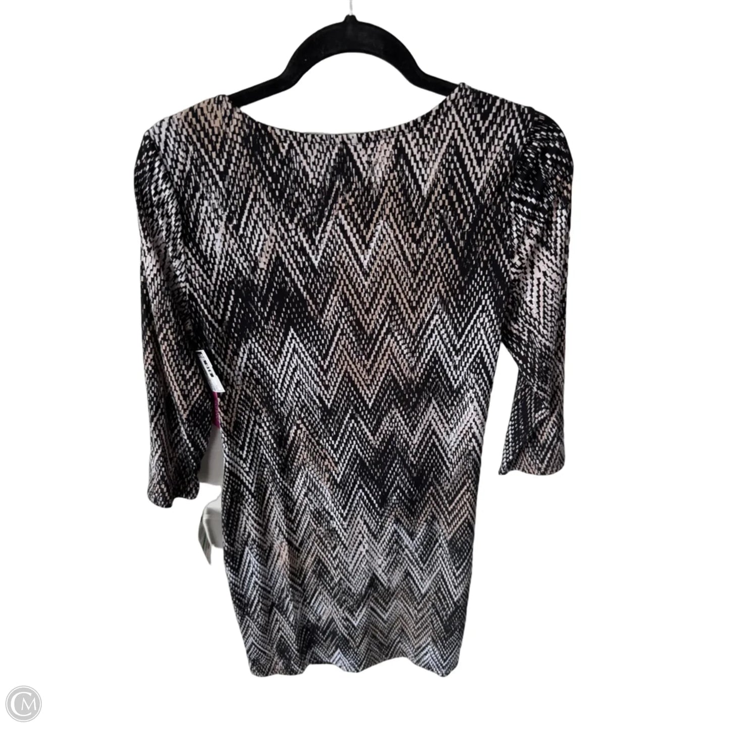Dress Party Short By Thalia Sodi In Black & Tan, Size: L