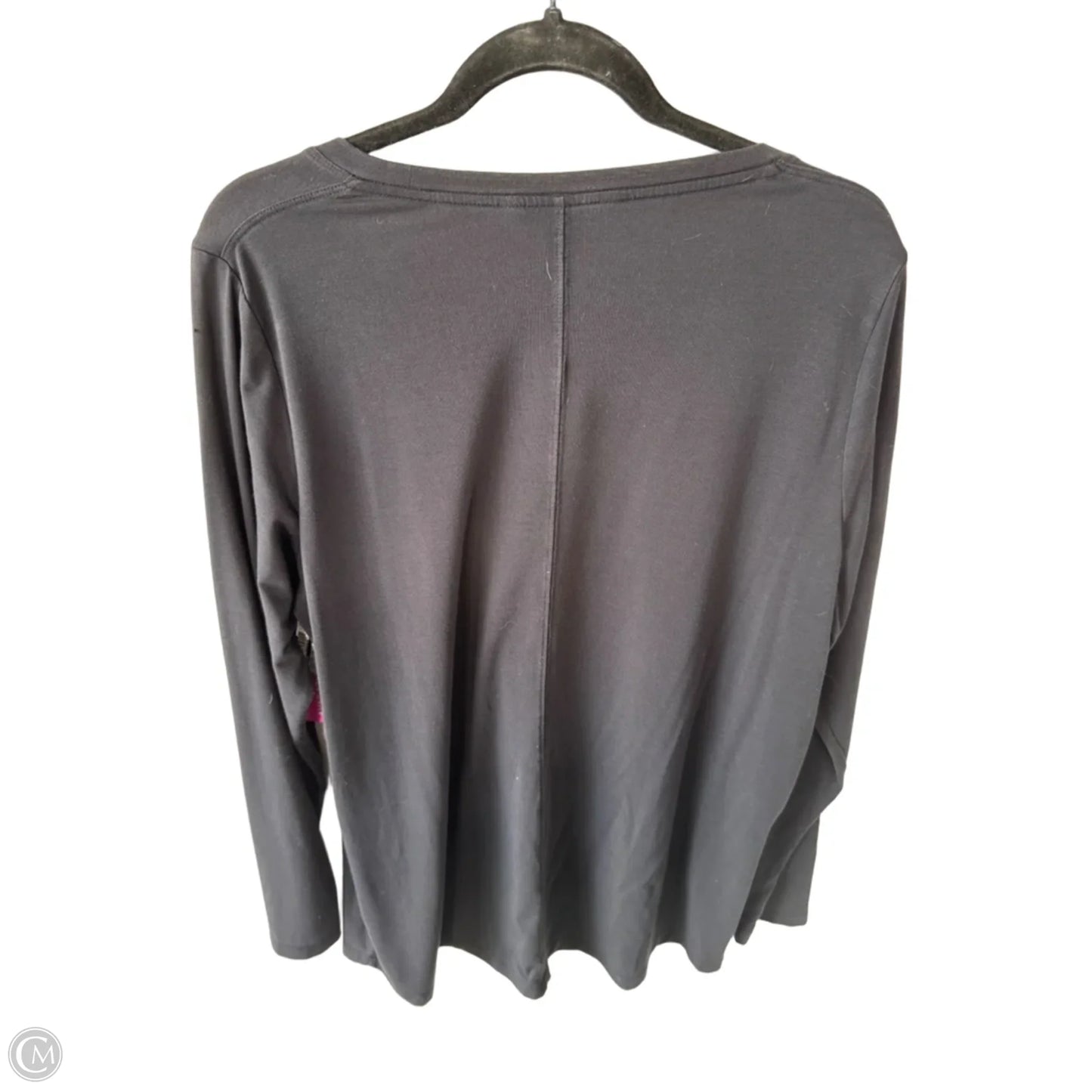 Athletic Top Long Sleeve Crewneck By Athleta In Grey, Size: L