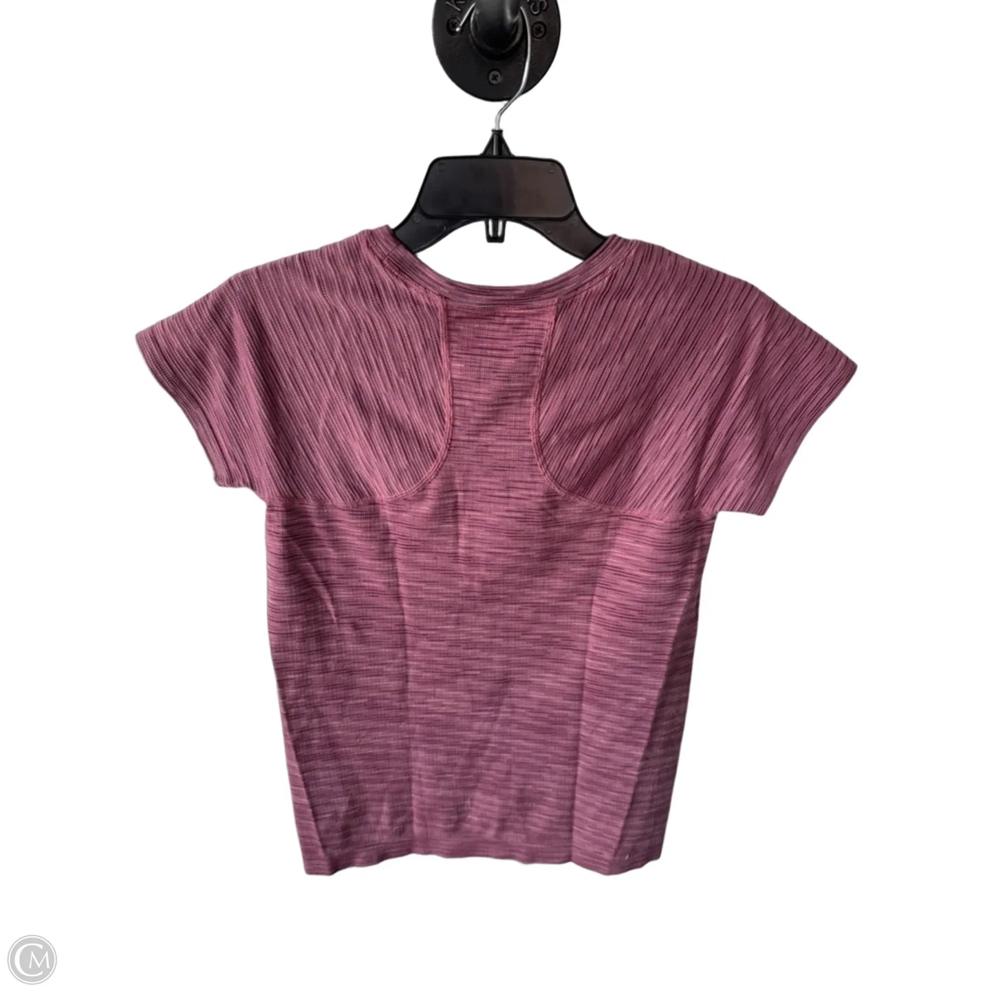Athletic Top Short Sleeve By Athleta In Pink, Size: M