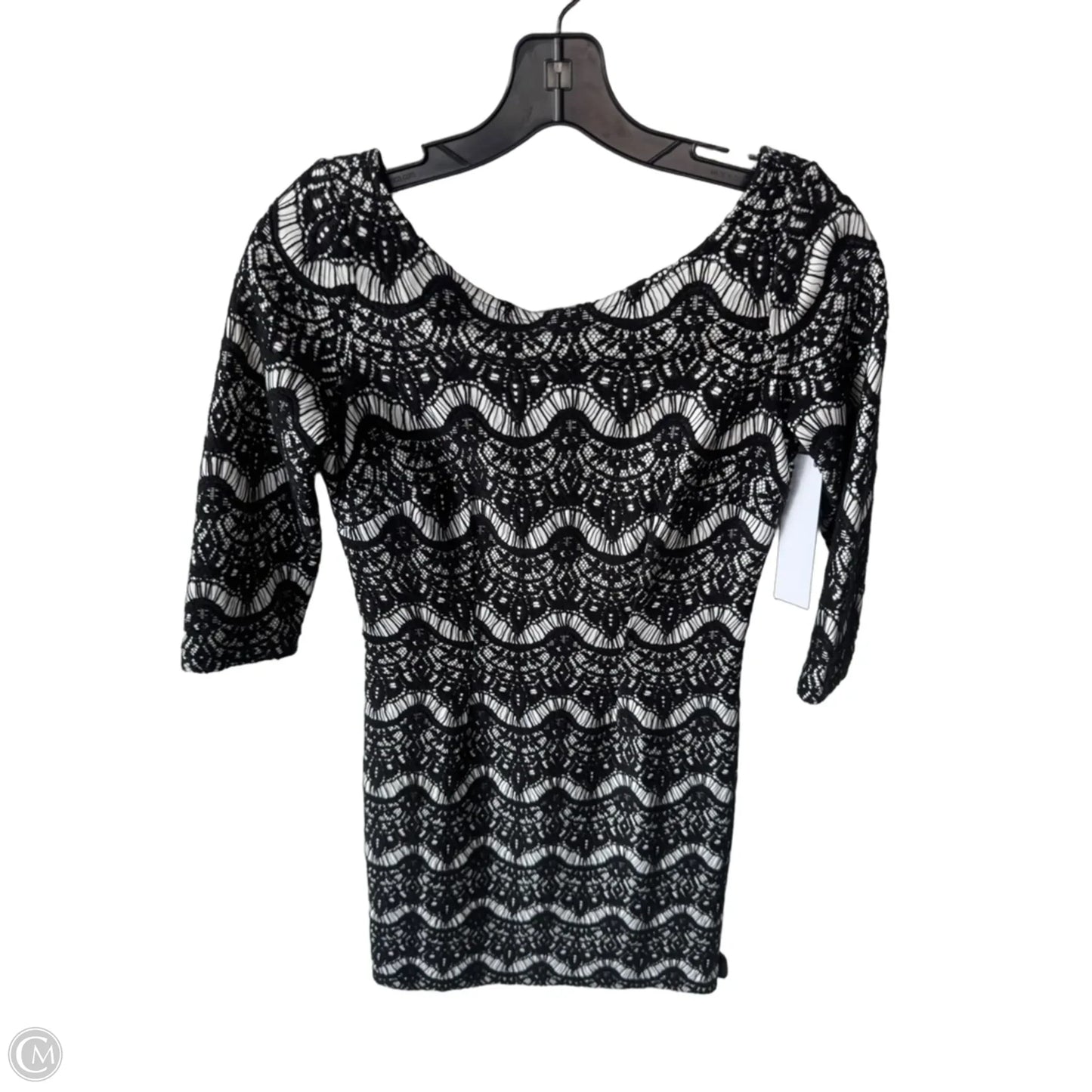 Dress Designer By Lilly Pulitzer In Black & White, Size: Xs