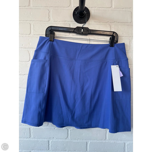 Athletic Skort By Skechers In Purple, Size: 12