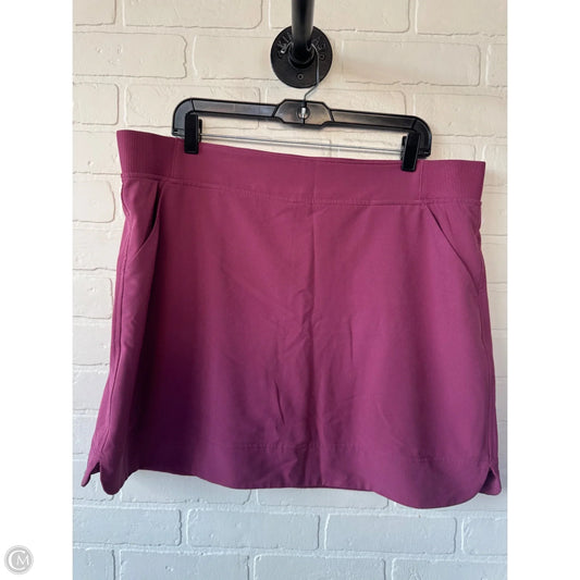 Athletic Skort By 32 Degrees In Pink, Size: 16