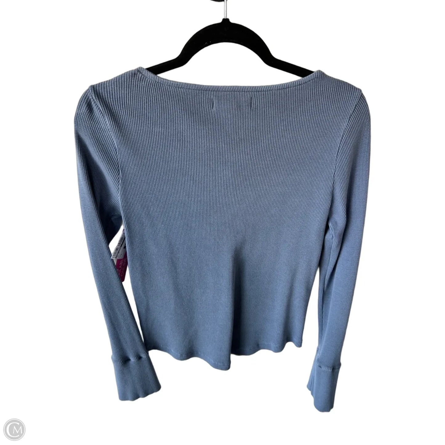 Top Long Sleeve By Lucky Brand In Blue, Size: M