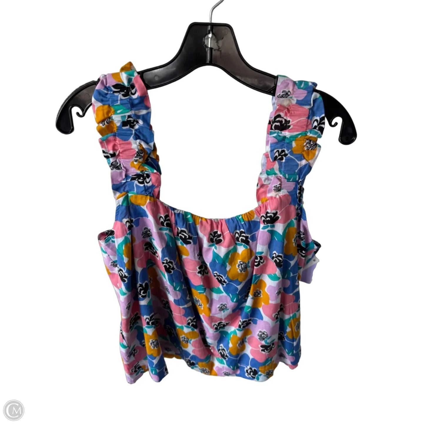 Top Sleeveless By On 34th In Blue & Pink, Size: L