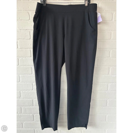 Athletic Pants By Eddie Bauer In Black, Size: 12