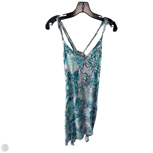 Dress Casual Midi By Cynthia Rowley In Blue & White, Size: M