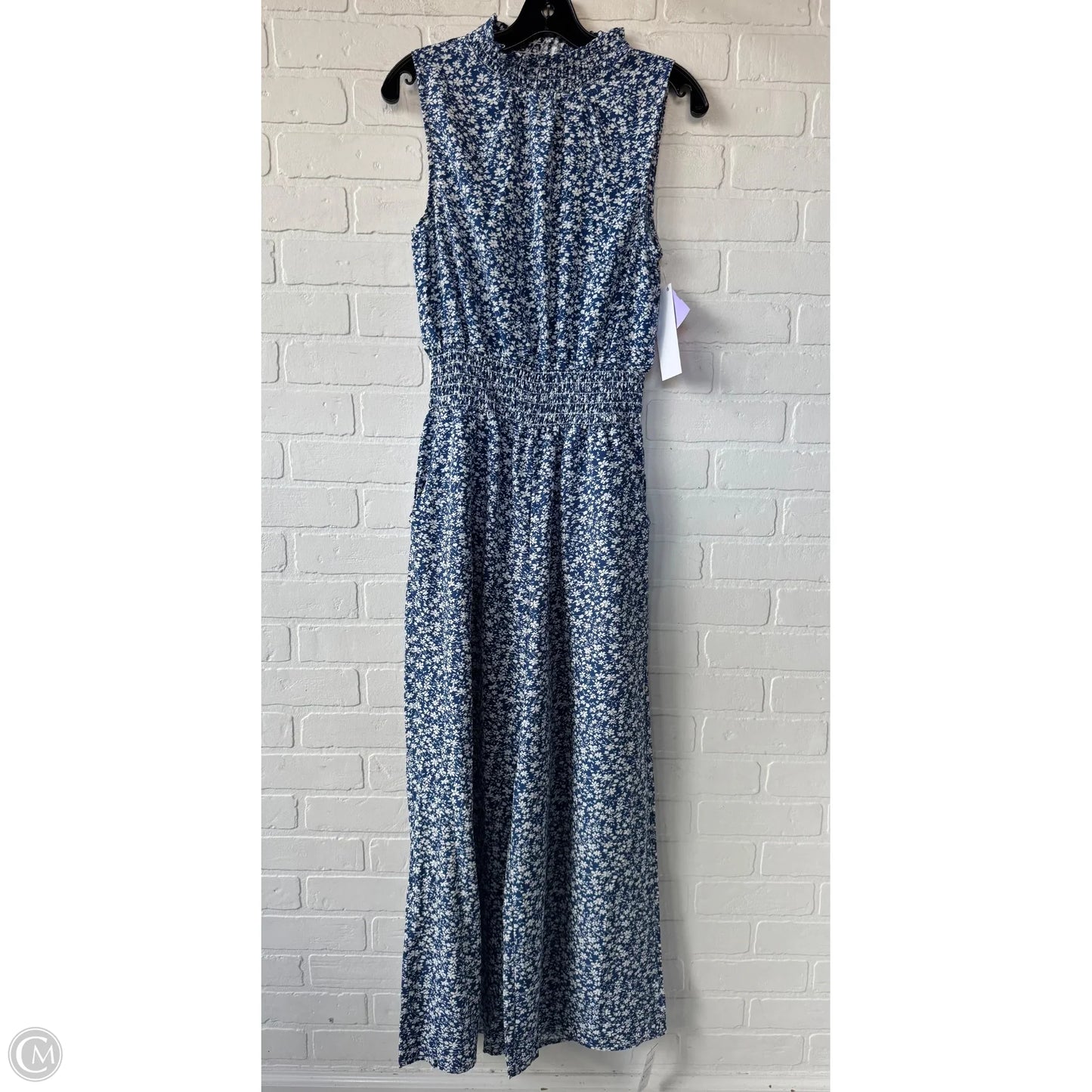Jumpsuit By Cupshe In Blue & White, Size: S
