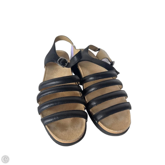 Sandals Flats By Dansko In Black, Size: 11.5
