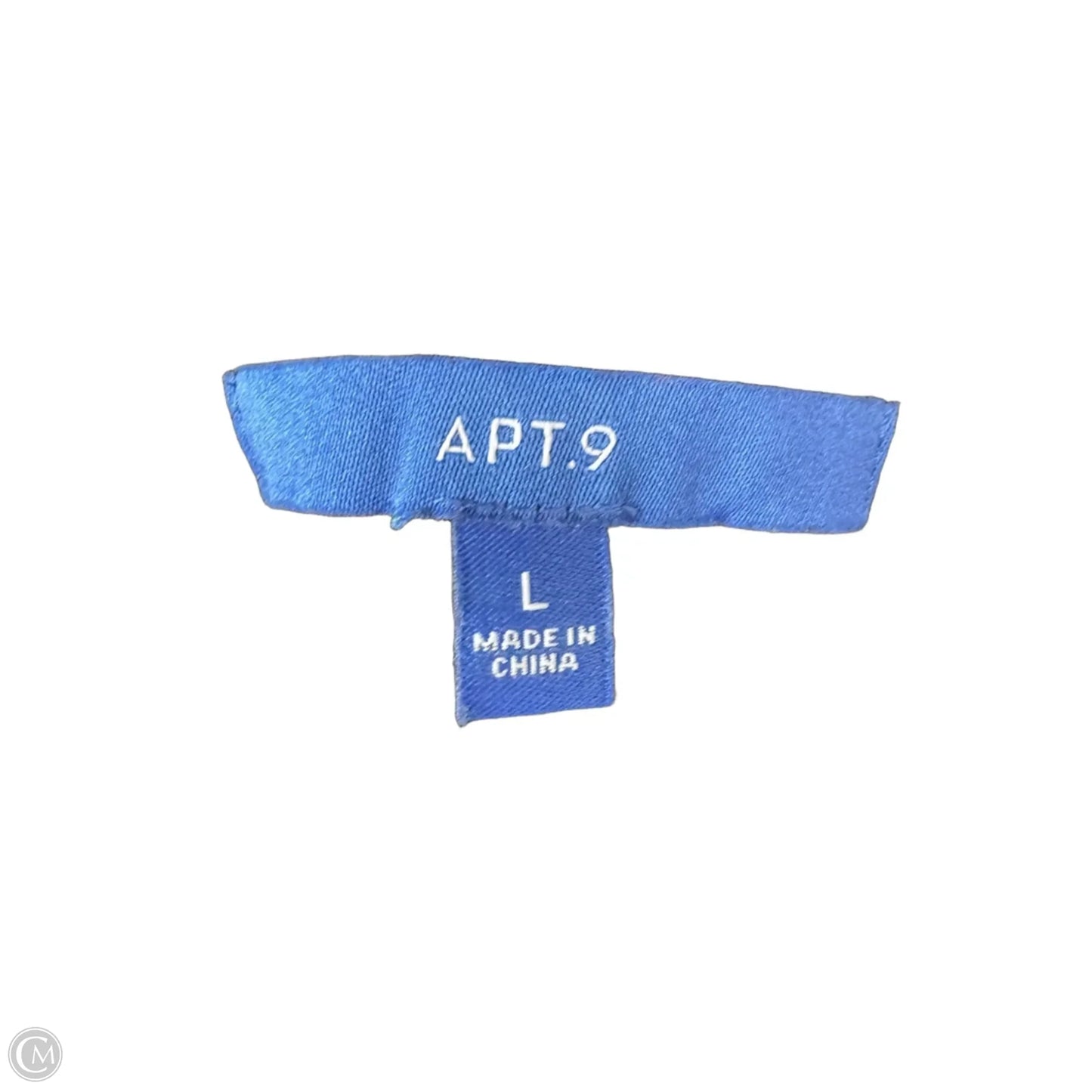Sweater By Apt 9 In Black, Size: L