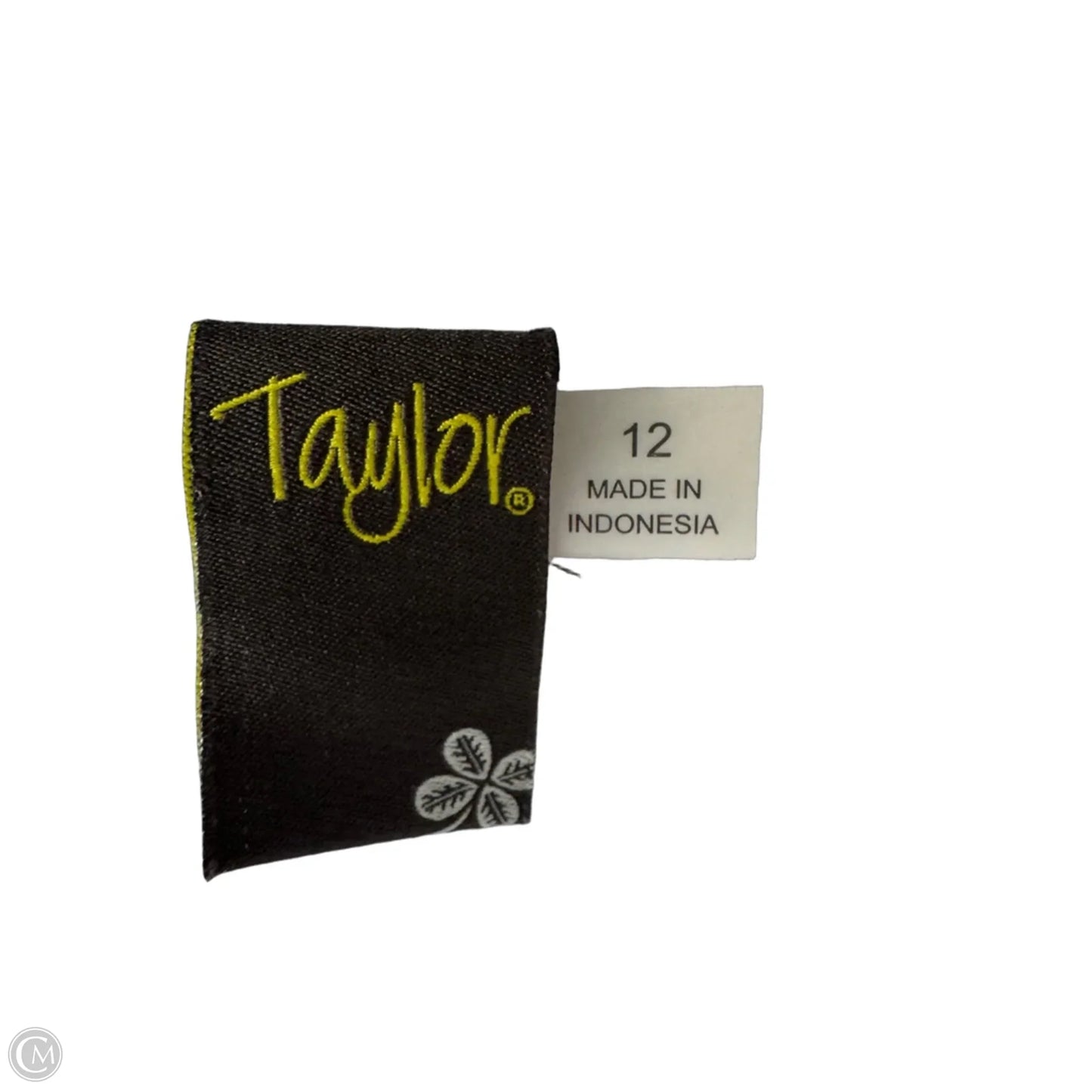 Dress Casual Short By Taylor In Blue & Pink, Size: L
