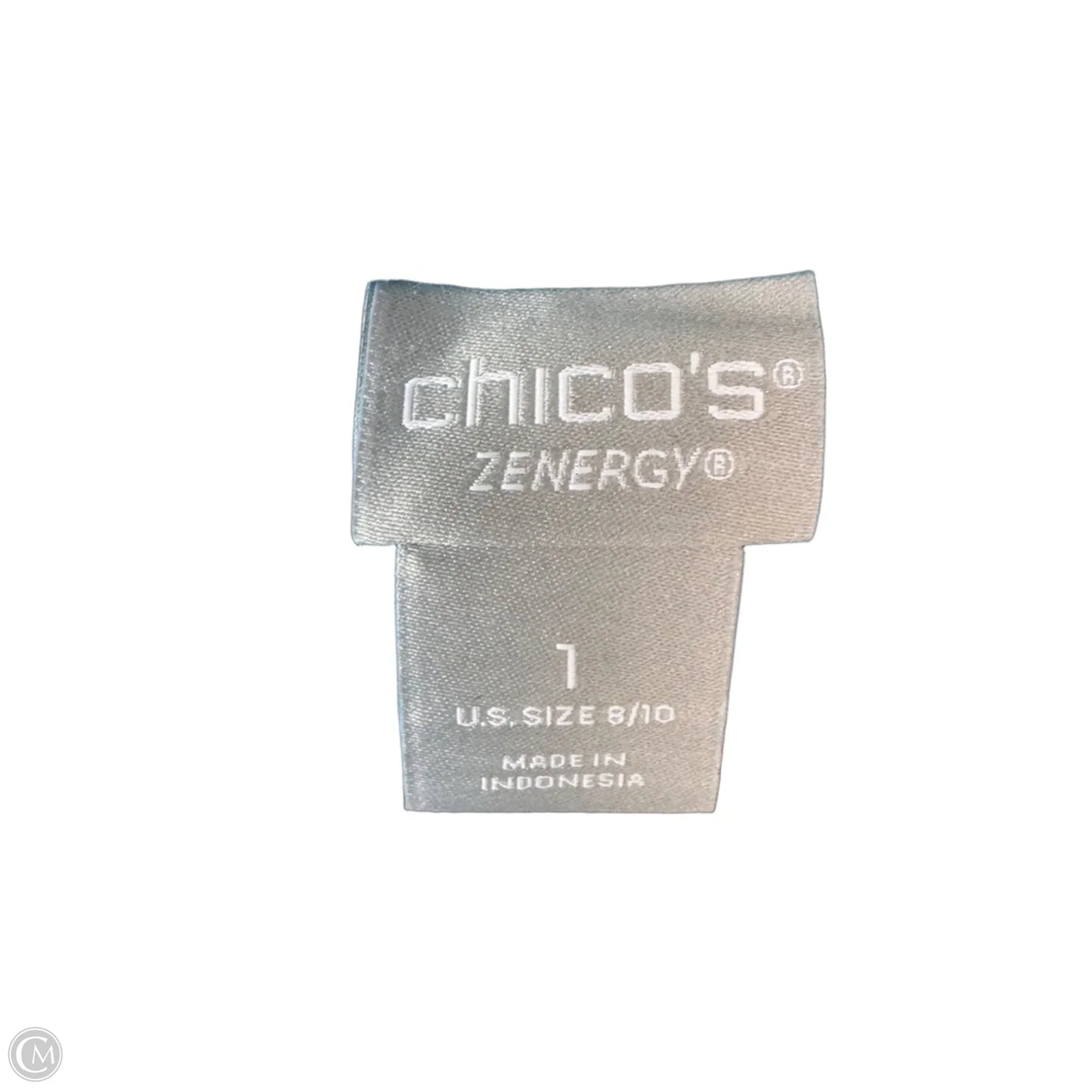 Top Short Sleeve Basic By Chicos In Blue, Size: M