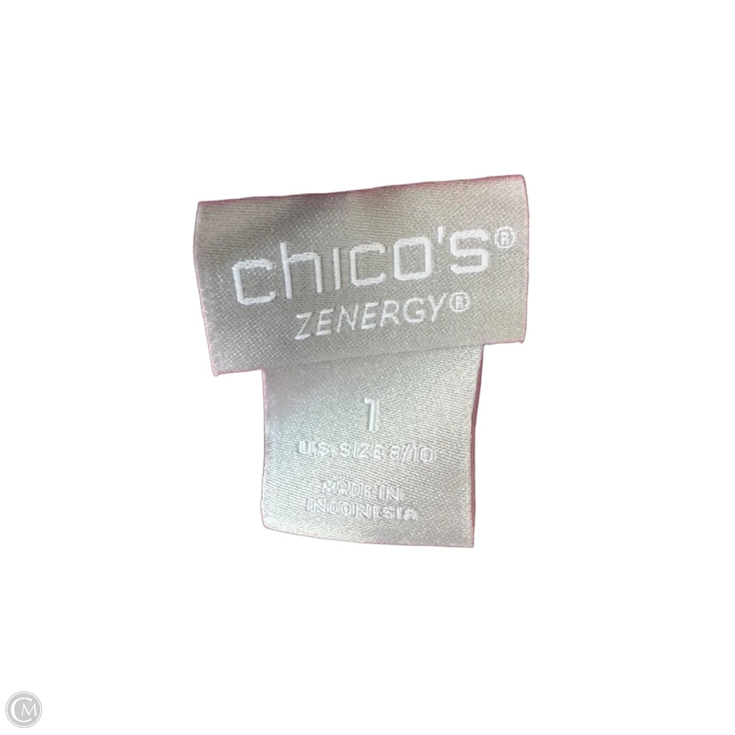 Top Short Sleeve Basic By Chicos In Pink, Size: M