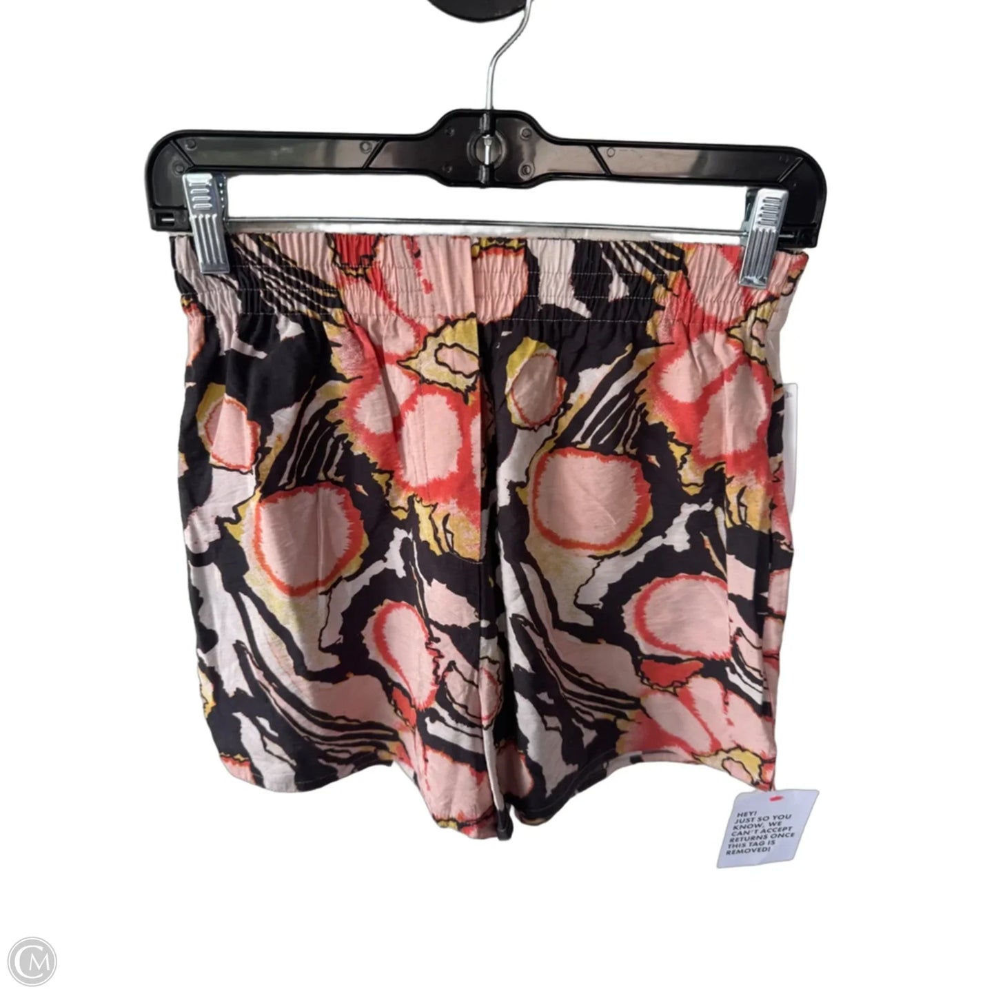 Shorts By Topshop In Grey & Pink, Size: 2