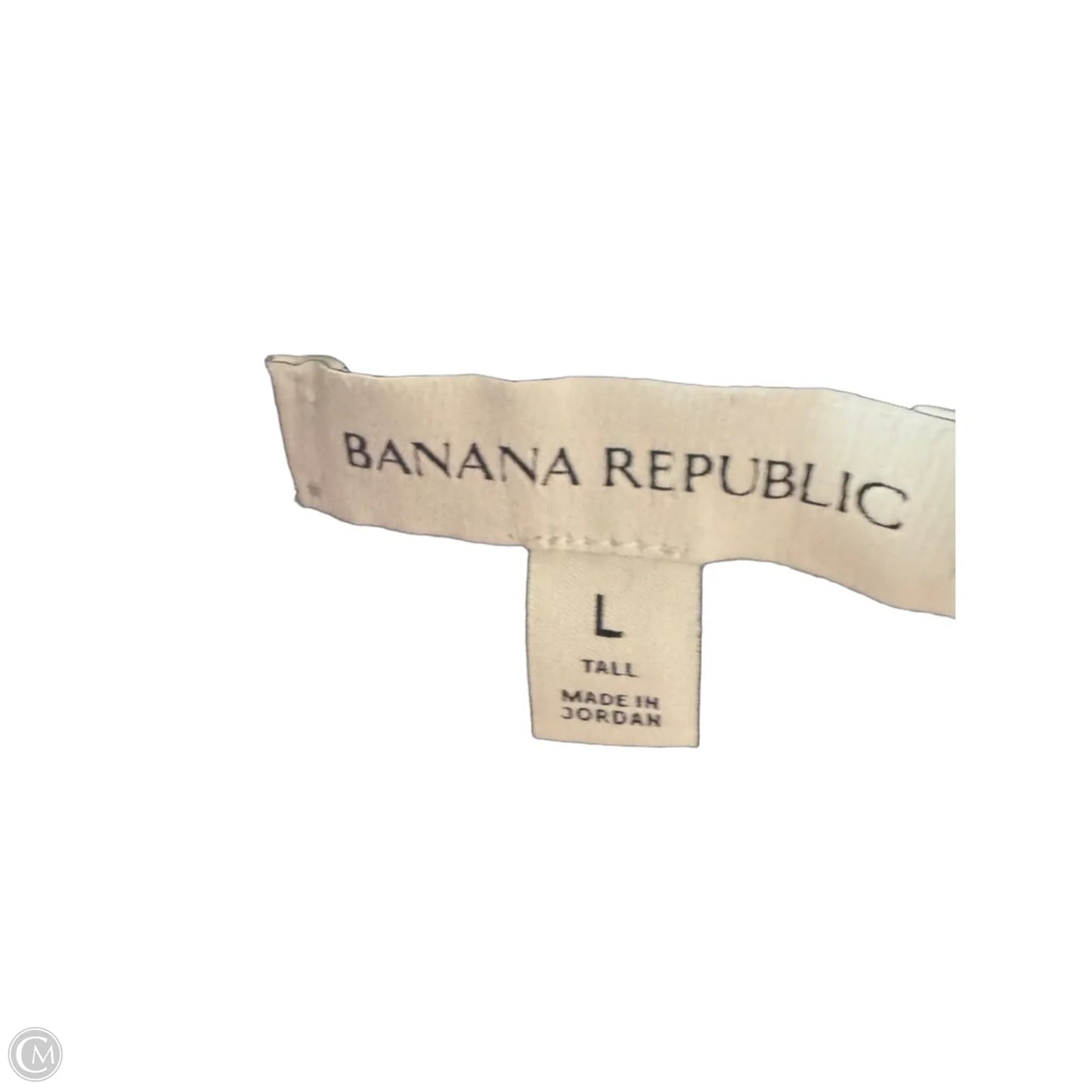 Dress Casual Short By Banana Republic In Blue, Size: L