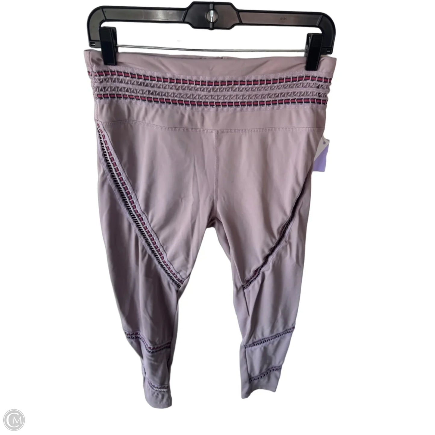 Athletic Leggings By Free People In Pink, Size: 12