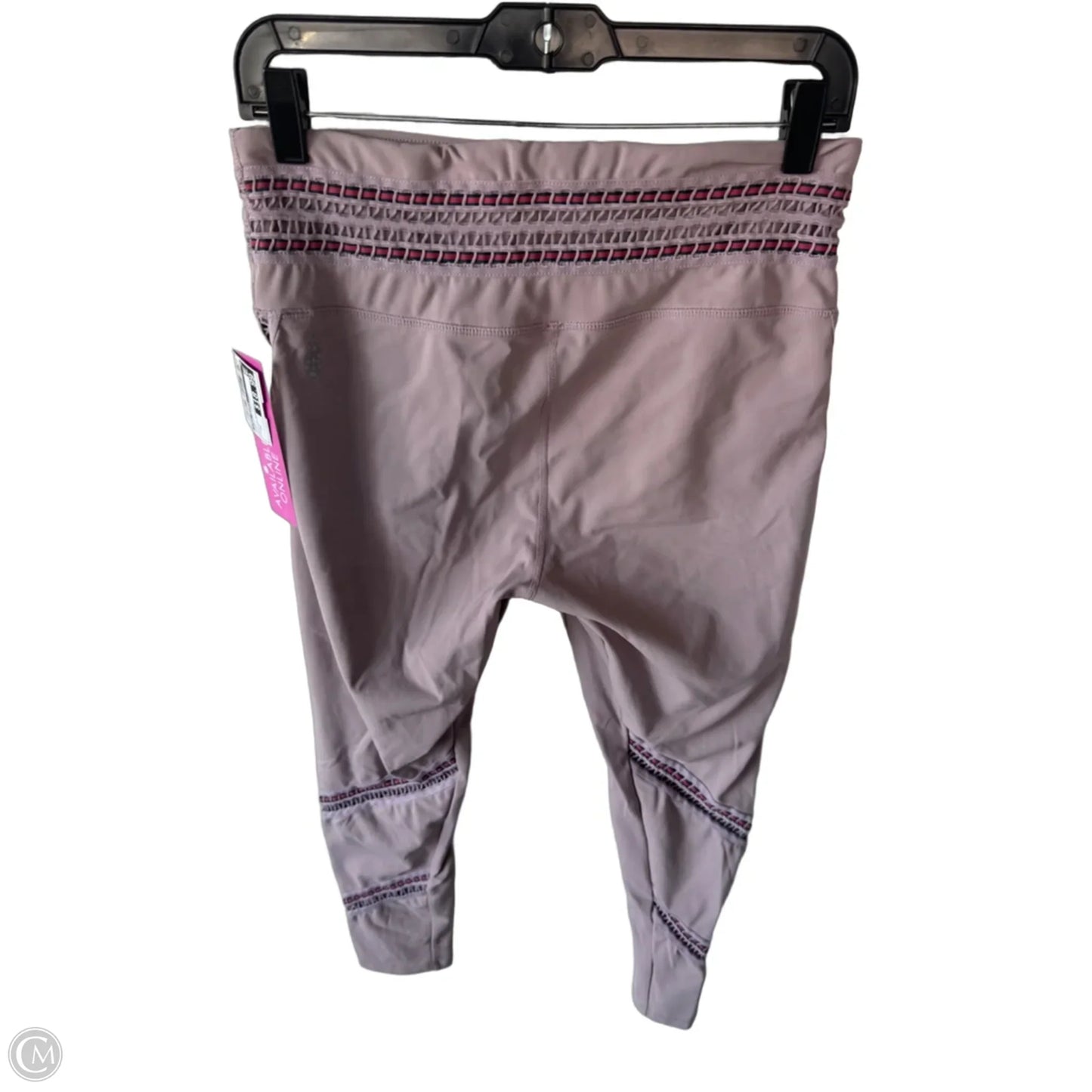 Athletic Leggings By Free People In Pink, Size: 12
