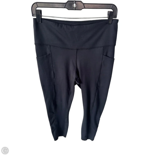 Athletic Leggings By Marika In Black, Size: 12