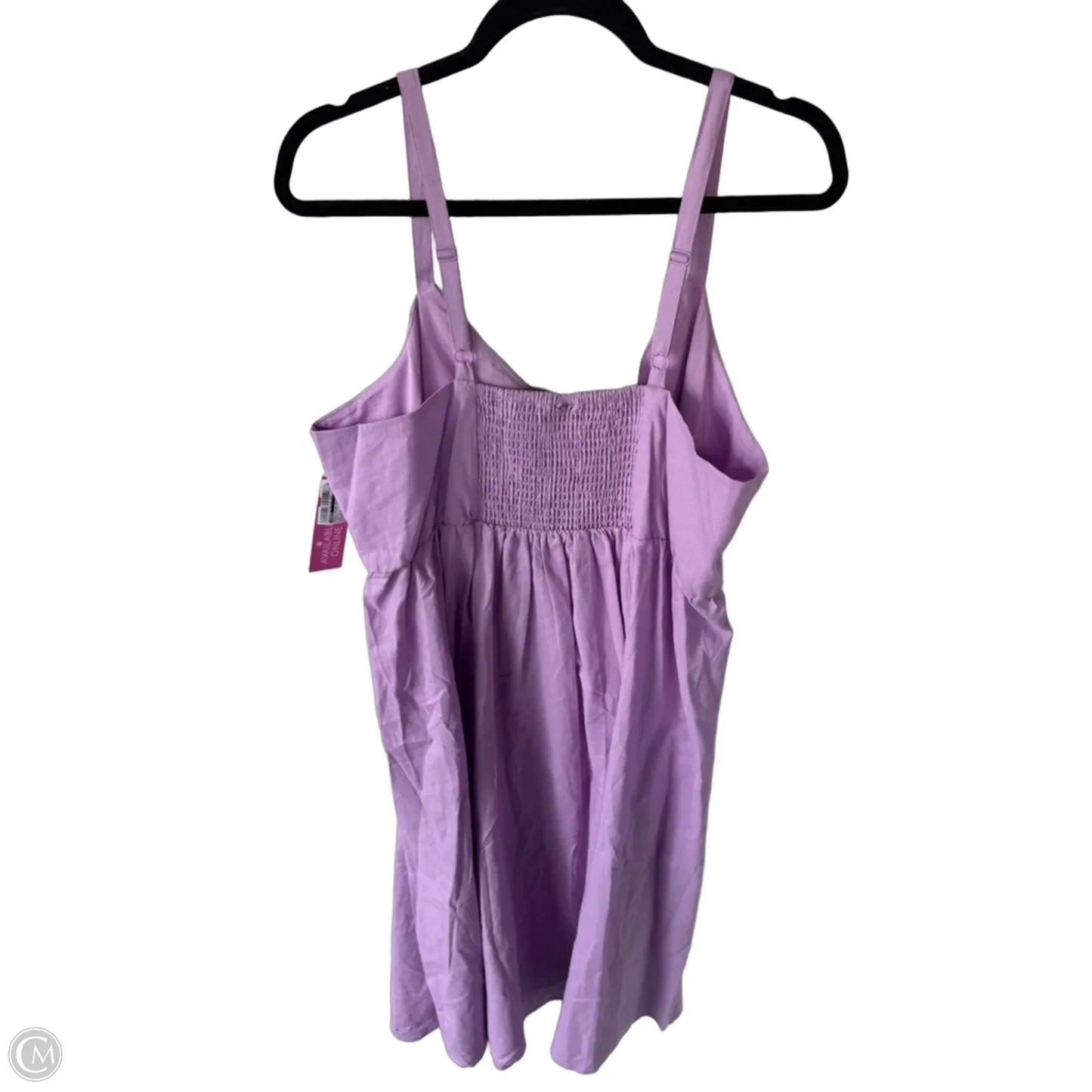 Dress Casual Midi By Torrid In Purple, Size: 2x